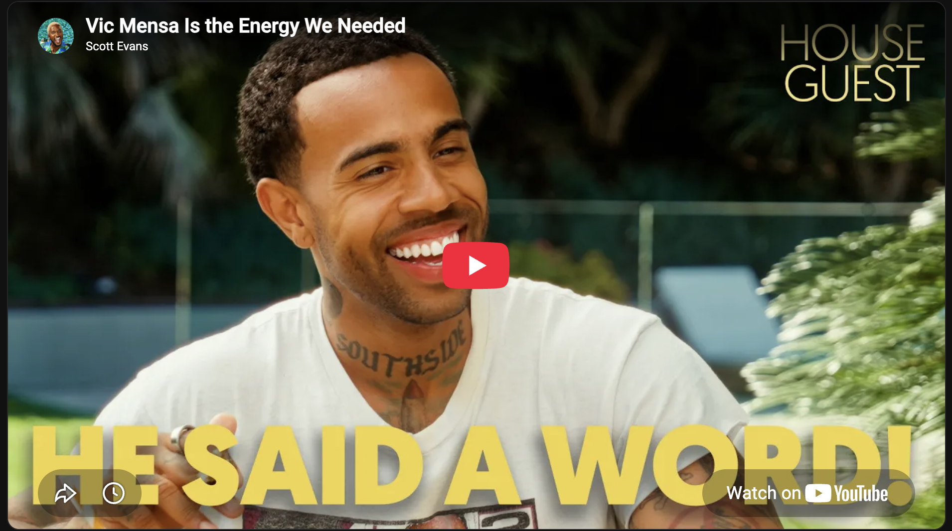 Vic Mensa is the Energy we Need