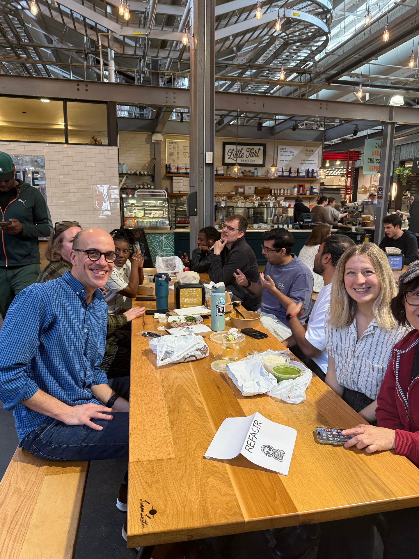 REFACTR community at a Bytes & Bites social